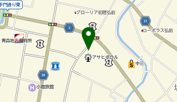 [EV](株)朝日会館 AGパーク朝日第1 (朝日会館レジャービル 3.5.7階)の地図画像