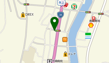 [EV]長崎市 東部地区にこにこセンターの地図画像