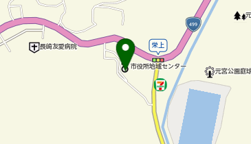 [EV]長崎市 三和行政センターの地図画像