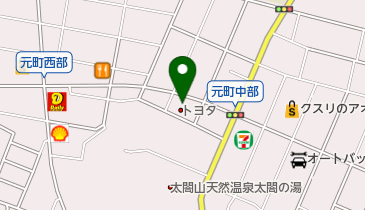 [EV]トヨタモビリティ富山(株) 小杉 (富山トヨタ)の地図画像