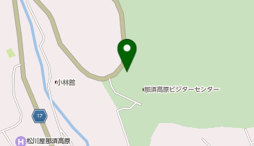 [EV]栃木県 那須高原ビジターセンターの地図画像