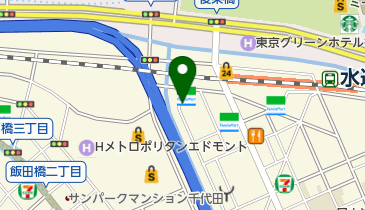 [EV]日本パーキング(株) NPC24H三崎町パーキングの地図画像