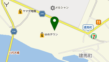 [EV](株)イズミ ゆめタウン八代 (平面P 北入口付近)の地図画像