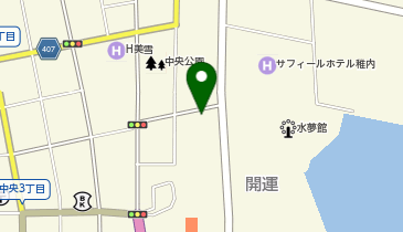 [EV]稚内市 道の駅 わっかないの地図画像