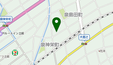 [EV]トーホー家電ワーク泉の地図画像