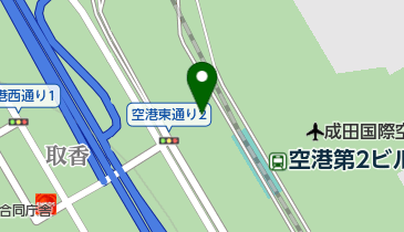 [EV]成田国際空港 P2北棟1階の地図画像