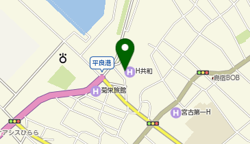 [EV]ホテルアートアベニュー宮古島の地図画像