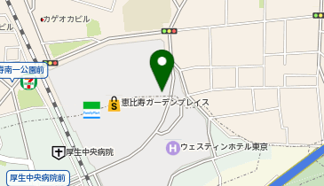 [EV]サッポロ不動産開発(株) 恵比寿ガーデンプレイス (地下P 4階,5階)の地図画像