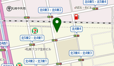 [EV](株)ニューオオタニ ビッグシャイン88 北5条駐車場の地図画像
