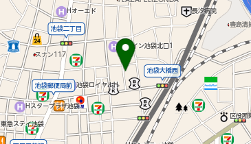 [EV]日本システムバンク(株) システムパークAPAホテル池袋駅北口の地図画像