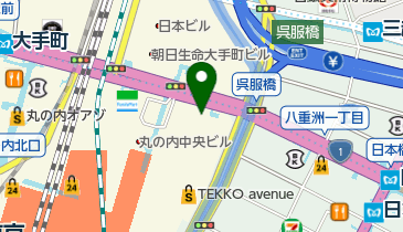 [EV]森トラスト(株) 丸の内トラストタワー (地下2階)の地図画像