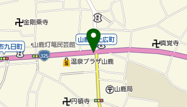 [EV]温泉プラザ山鹿の地図画像