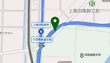 [EV]パーク24(株) タイムズ上鳥羽ランプの地図画像