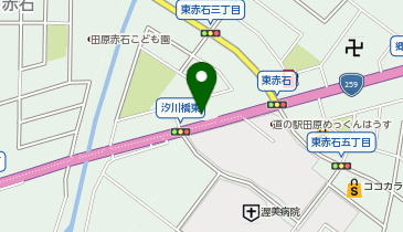 [EV]ローソン渥美病院前店の地図画像