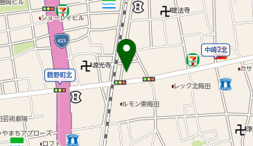 [EV]大阪自動車美装工業(株) ロータス大阪美装の地図画像