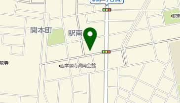 [EV]高岡市 瑞龍寺 八丁道第1観光駐車場の地図画像