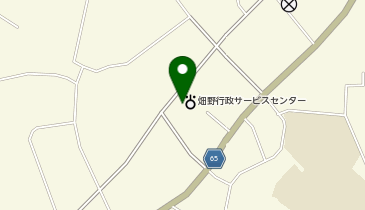 [EV]佐渡市 畑野行政サービスセンターの地図画像