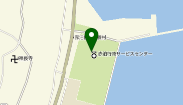 [EV]佐渡市 赤泊総合文化会館の地図画像