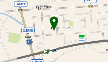 [EV]トヨタモビリティ東名古屋(株) 日進駅前店の地図画像