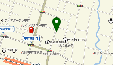 [EV]山梨文化会館(株) 甲府北口駐車場の地図画像