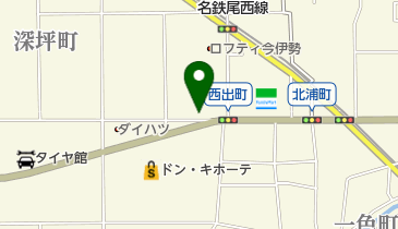 [EV]NTP名古屋トヨペット(株) 一宮・今伊勢店 (ネッツ名古屋)の地図画像
