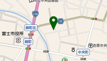 [EV](株)吉原中央電業社 本社の地図画像