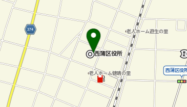 [EV]新潟市 西蒲区役所の地図画像