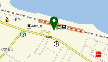 [EV]JR森駅前 森ハイヤーの地図画像