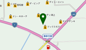 [EV]秋田トヨタ自動車(株) 潟上店の地図画像