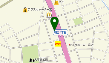 [EV]NTP名古屋トヨペット(株) オレンジタウン一宮店 (ネッツ中京)の地図画像