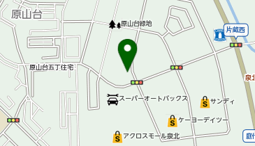 [EV](株)ヨシダオートサービス 軽の森 泉北店の地図画像