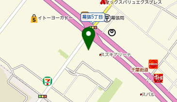 [EV](株)ヤナセ 幕張支店 メルセデス・ベンツ幕張の地図画像