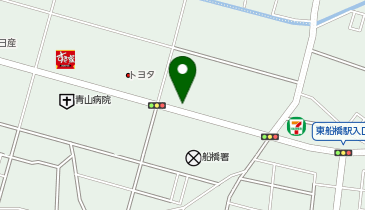[EV](株)ヤナセ 船橋支店 メルセデス・ベンツ船橋の地図画像