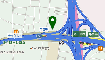 [EV](株)ヤナセ 千音寺支店 メルセデス・ベンツ千音寺の地図画像