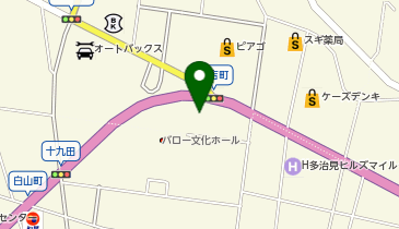 [EV]岐阜ヤナセ(株) 多治見営業所 メルセデス・ベンツ多治見の地図画像