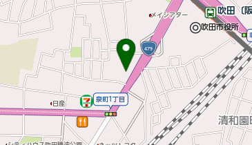 [EV](株)シュテルン天王寺 メルセデス・ベンツ北大阪の地図画像