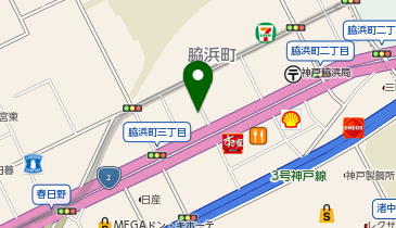 [EV](株)シュテルン神戸中央 メルセデス・ベンツ神戸中央の地図画像