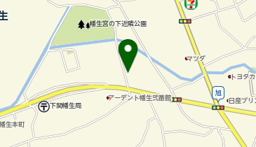 [EV](株)シュテルン下関 メルセデス・ベンツ下関の地図画像