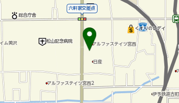 [EV](株)シュテルンティーアイ メルセデス・ベンツ愛媛の地図画像