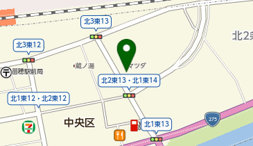 [EV](株)シュテルン札幌 メルセデス・ベンツ札幌中央の地図画像