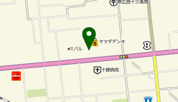 [EV]東北海道ヤナセ(株) メルセデス・ベンツ帯広の地図画像