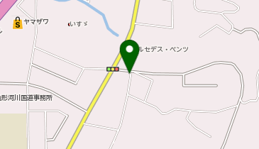 [EV]山形ヤナセ(株) メルセデス・ベンツ山形の地図画像