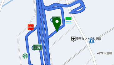 [EV]東日本高速道路(株) NEXCO東日本 関越自動車道 三芳PA (上り)の地図画像