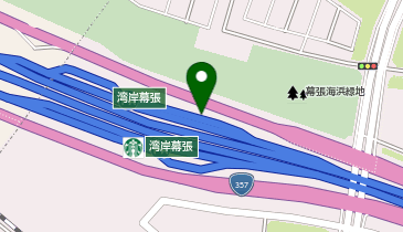 [EV]東日本高速道路(株) NEXCO東日本 東関東自動車道 湾岸幕張PA (下り)の地図画像