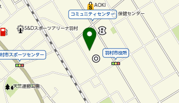 [EV]羽村市役所 本庁舎 (第2駐車場)の地図画像