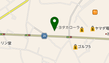 [EV]トヨタカローラ徳島(株) 藍住・板野店の地図画像