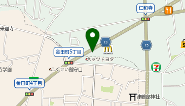 [EV]ネッツトヨタ大阪(株) 仁和寺の地図画像