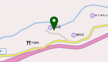[EV](株)星野リゾート 界 箱根の地図画像