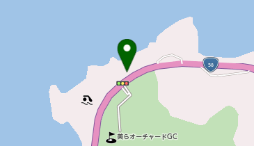 [EV](株)キョウリツ ホテルみゆきビーチの地図画像