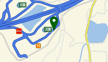 [EV]西日本高速道路(株) NEXCO西日本 山陽自動車道 吉備SA (下り)の地図画像